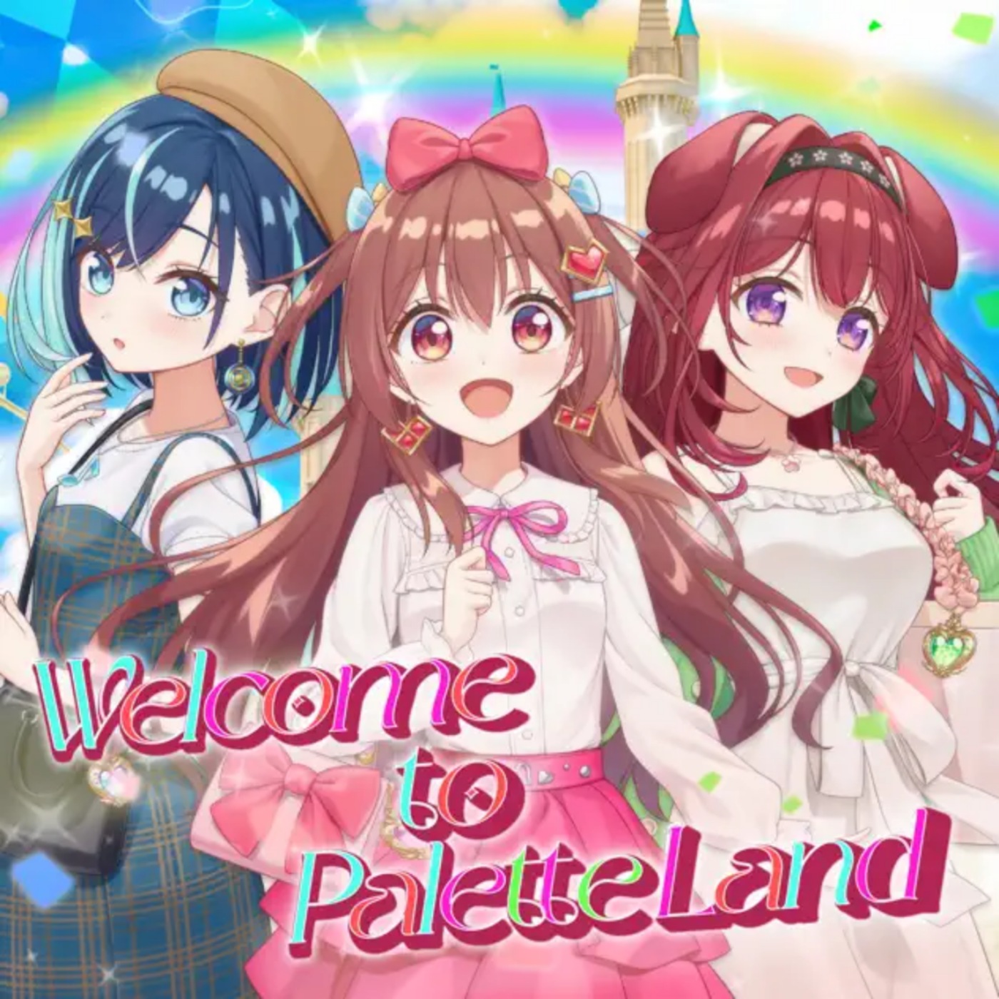 Aozora Kanon, Sakura Ribbon, Inumori Yomogi - Welcome to Palette Land