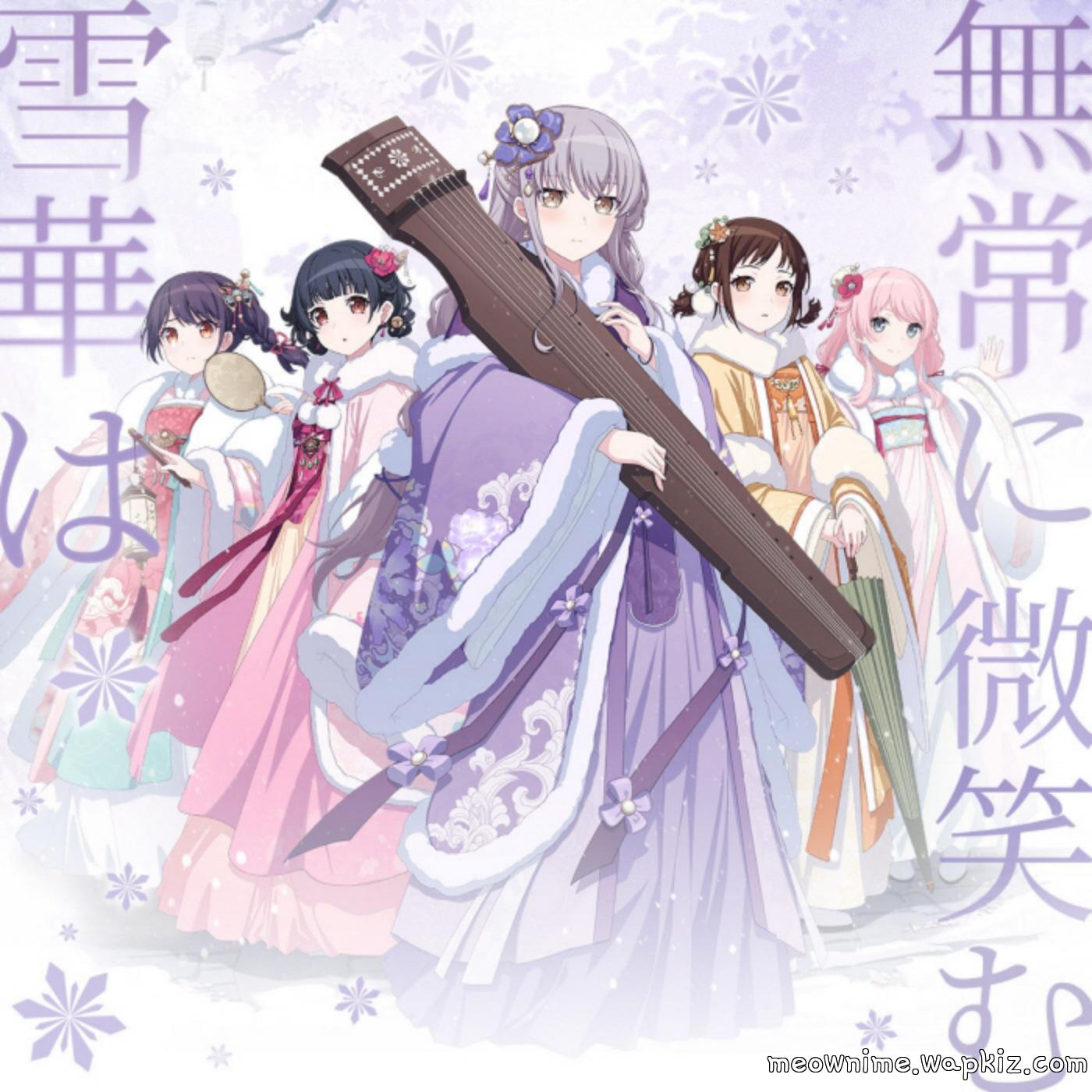 Yukina Minato (CV: Aina Aiba) × Anon Chihaya (CV: Rin Tateishi) × Rimi Ushigome (CV: Rimi Nishimoto) × Tsukushi Futaba (CV: mika) × Tsugumi Hazawa (CV: Hisako Kanemoto) - Snowflakes Smile Ephemerally [Theme Song BanG Dream!]