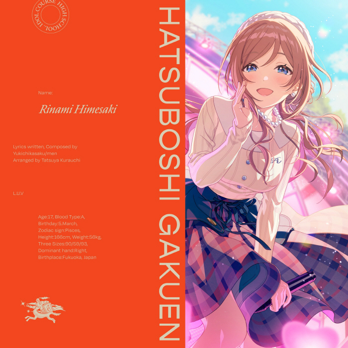 Rinami Himesaki (CV: Yuri Usui) - L.U.V [Theme Song Gakuen IDOLM@STER] Mp3