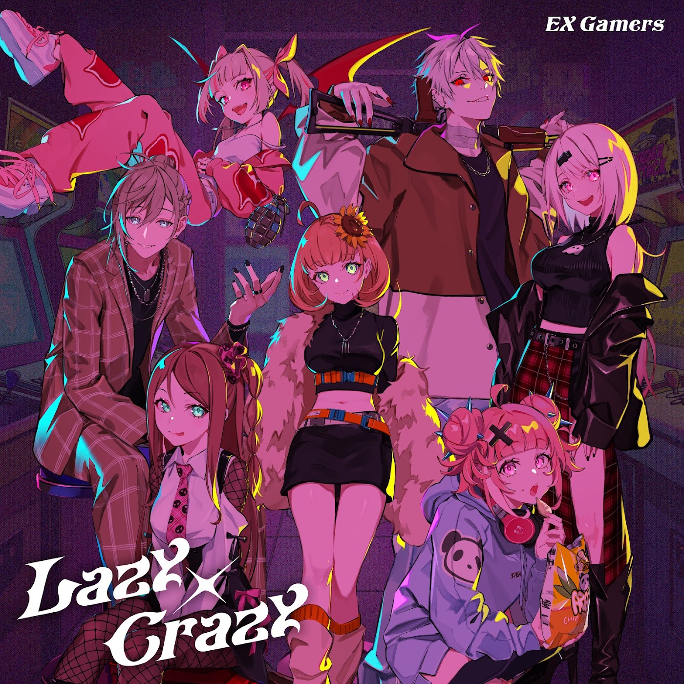 EX Gamers - Lazy × Crazy [Theme Song NIJISANJI]