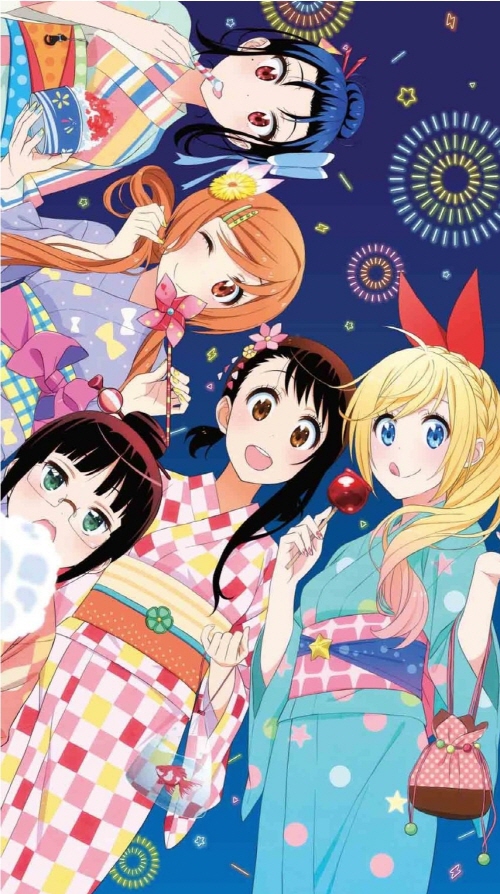 Chitoge Kirisaki (CV: Nao Touyama), Kosaki Onodera (CV: Kana Hanazawa), Seishirou Tsugumi (CV: Mikako Komatsu), Marika Tachibana (CV: Kana Asumi) - Souzou Diary