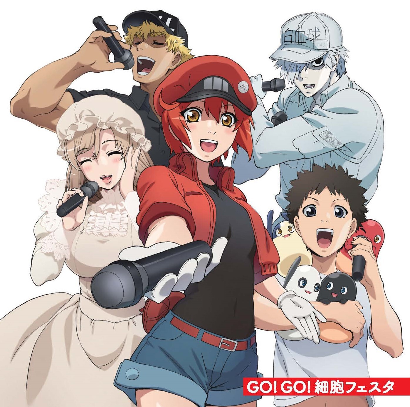 Kana Hanazawa,Tomoaki Maeno, Daisuke Ono, Kikuko Inoue, Yusuke Kobayashi, Yuuri Yoshida - GO! GO! Saibou Festa