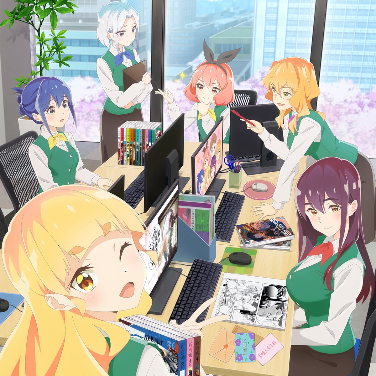 Hime Shiraki (CV: Yui Ogura), Mitsuki Yano (CV: Sumire Uesaka) - Yume ga Samete mo