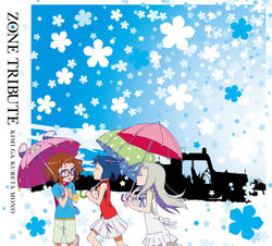 Meiko Honma (CV: Ai Kayano), Naruko Anjou (CV: Haruka Tomatsu), Chiriko Tsurumi (CV: Saori Hayami) - Secret Base ~Kimi ga Kureta mono~ (10 years after Ver.)