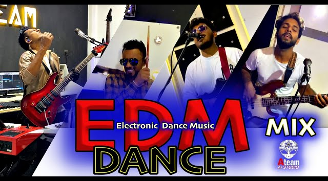 Singhala EDM dance nonstop party mix by A-TEAM music band